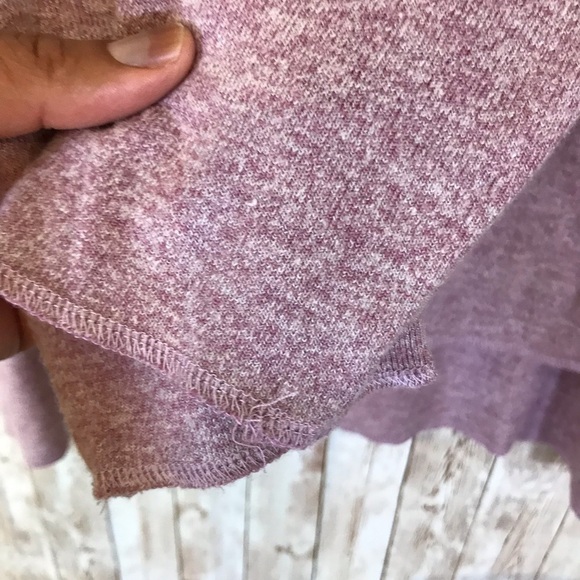 SIMPLE by Suzanne Betro Mauve Pocket Hi-Low Tunic - Picture 9 of 13